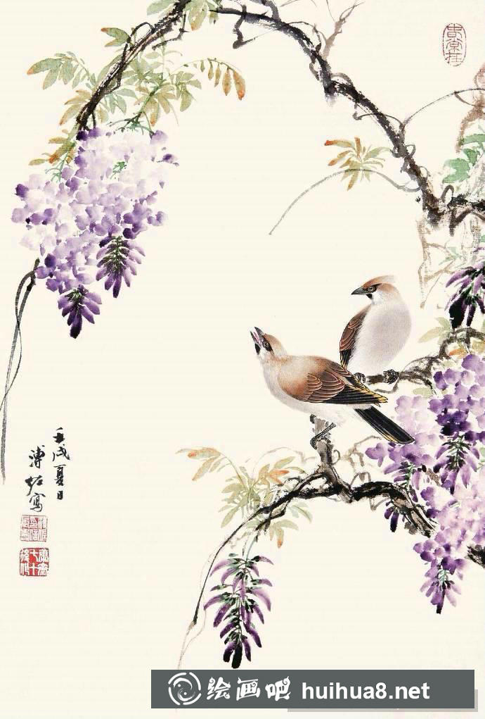 工筆畫花鳥