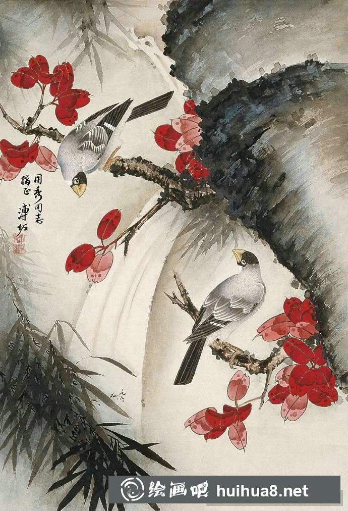 工筆畫花鳥