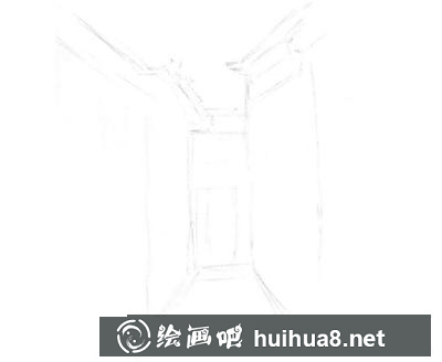 胡同小巷的畫法