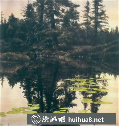水中倒影的畫(huà)法