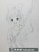 漫畫教學(xué)：魔女宅急便教程