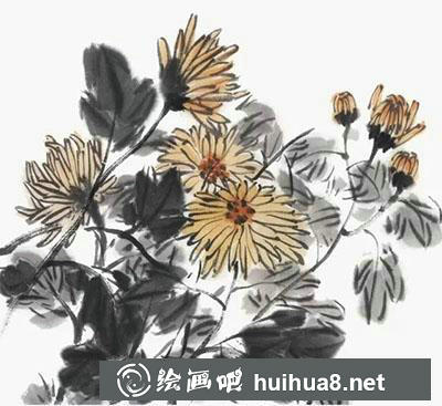 怎么繪制菊花