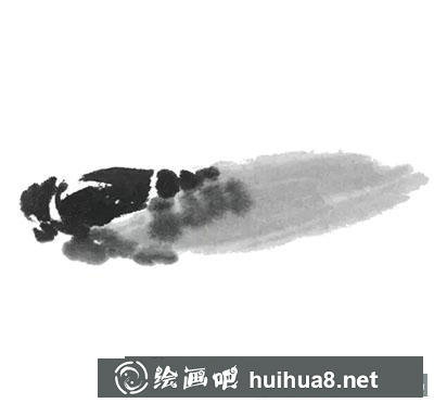 怎么繪制國畫蟬