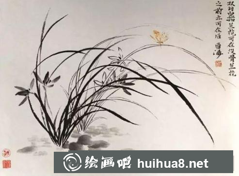 國(guó)畫蘭花的畫法 國(guó)畫蘭花的畫法