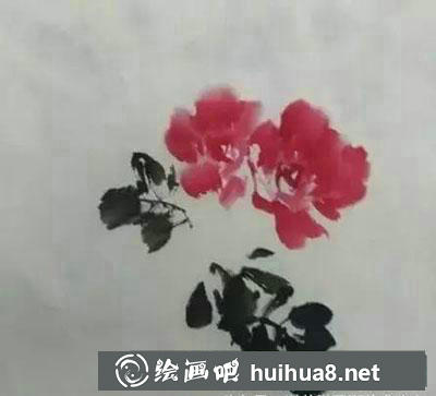 怎么繪制月季