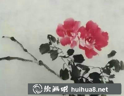 怎么繪制月季