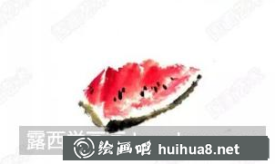 國畫西瓜