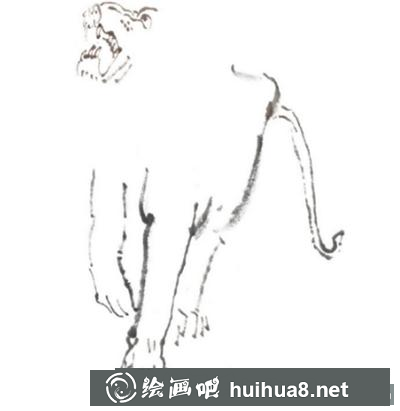 國(guó)畫教程:獅子的畫法