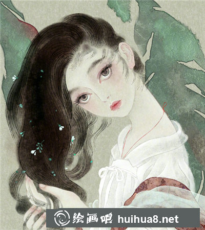 堯立古風女子插畫7