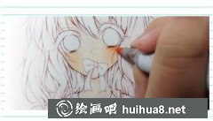馬克筆繪美少女漫畫教程