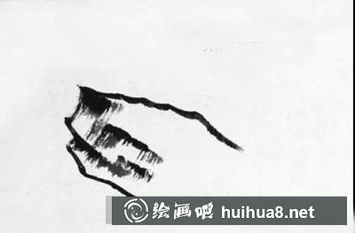 國畫教程-怎么繪制山石