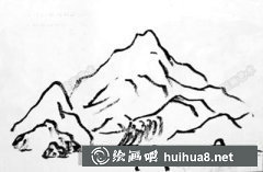 國(guó)畫教程：山石繪制技巧