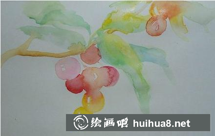 櫻桃的畫(huà)法 櫻桃的畫(huà)法