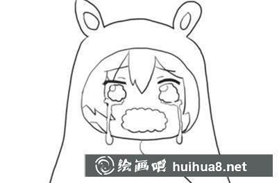 哭泣的小女孩漫畫過程 哭泣的小女孩漫畫過程