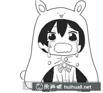 哭泣的小女孩漫畫過程 哭泣的小女孩漫畫過程