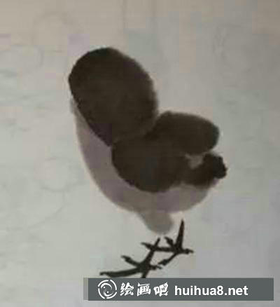 國畫教程怎么畫寫意小雞