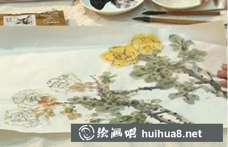 月季的畫法
