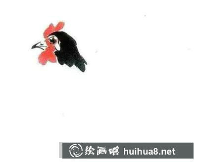 國(guó)畫教程：寫意母雞怎么繪制