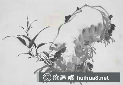 國(guó)畫教程:石頭的畫法