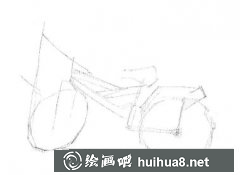 速寫自行車?yán)L畫技巧