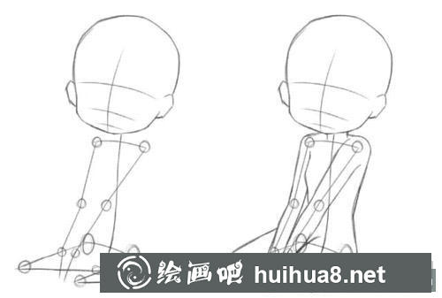 女孩漫畫過程