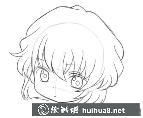 女孩漫畫過程