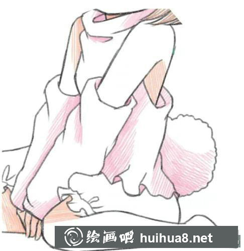 女孩漫畫過程
