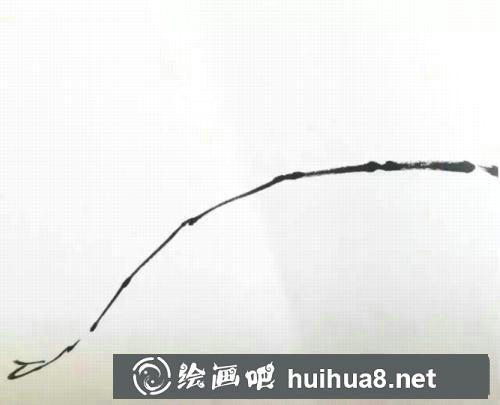 墨竹國(guó)畫(huà)過(guò)程
