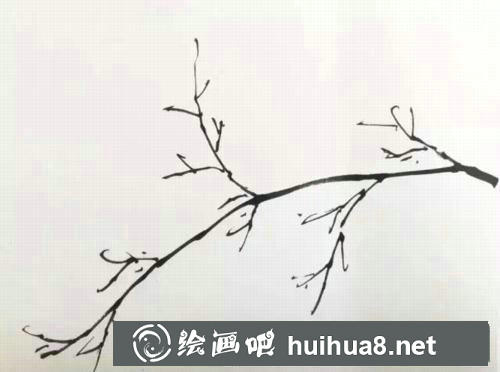 墨竹國(guó)畫(huà)過(guò)程