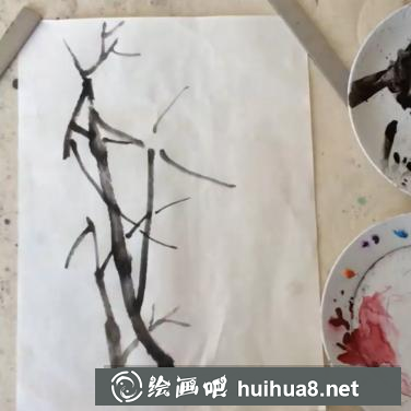 寫意梅花的畫法 寫意梅花的畫法