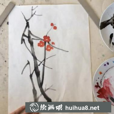 寫意梅花的畫法 寫意梅花的畫法
