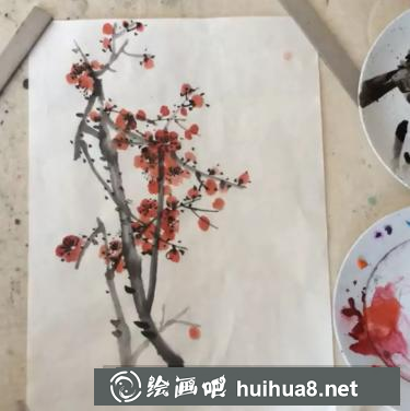 寫意梅花的畫法 寫意梅花的畫法