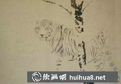 工筆畫老虎教程：技法解析