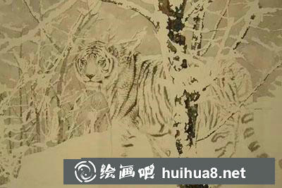 工筆畫教程：怎么畫老虎