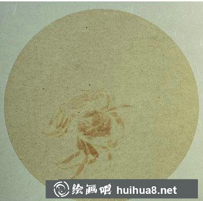 工筆畫教程：怎么畫螃蟹《和諧圖》
