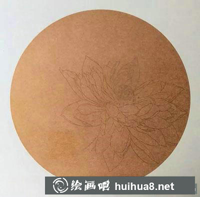 工筆畫教程:怎么畫荷花《怒放》 工筆畫教程:怎么畫荷花《怒放》