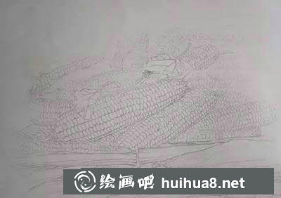 怎么給玉米設色