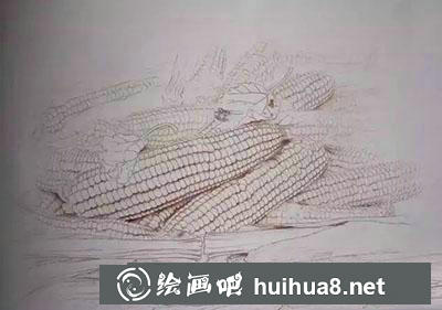 怎么給玉米設色