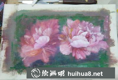 花的畫法