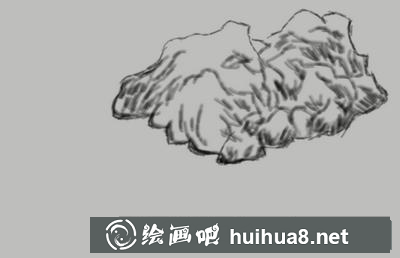 石頭的畫(huà)法