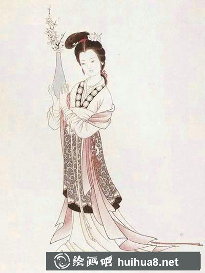 工筆畫教程怎么畫仕女圖