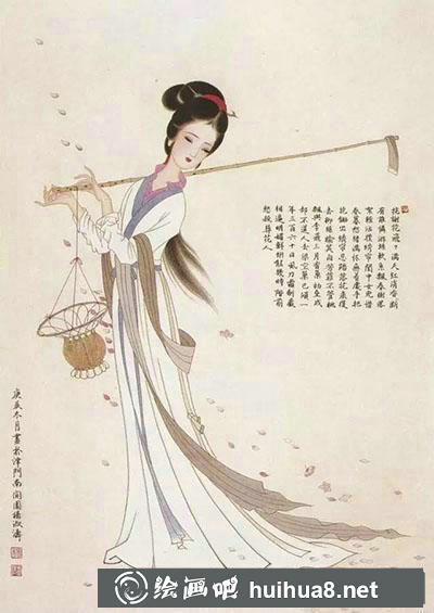 工筆畫教程怎么畫仕女圖