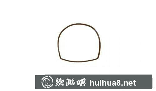 櫻桃蛋糕簡筆畫過程