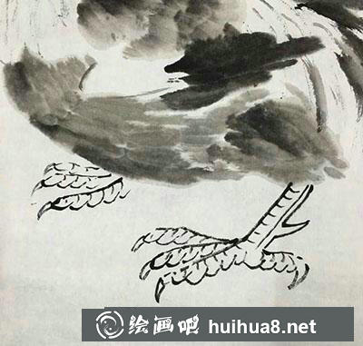 國畫教程怎么畫公雞
