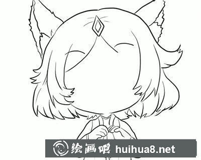 簡(jiǎn)筆畫(huà)教程怎么畫(huà)王者榮耀妲己