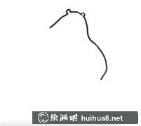 熊大簡筆畫教程步驟