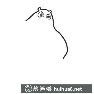 簡筆畫教程怎么畫熊大