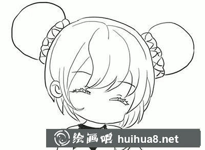 簡(jiǎn)筆畫教程怎么畫王者榮耀小喬