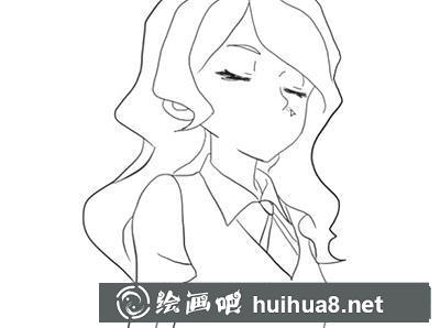簡筆畫教程怎么畫《小魔女學(xué)園》戴安娜