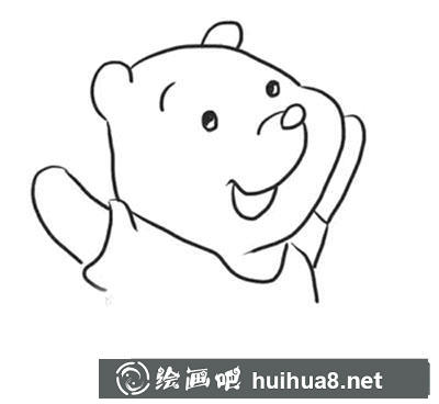 簡筆畫教程怎么畫小熊維尼